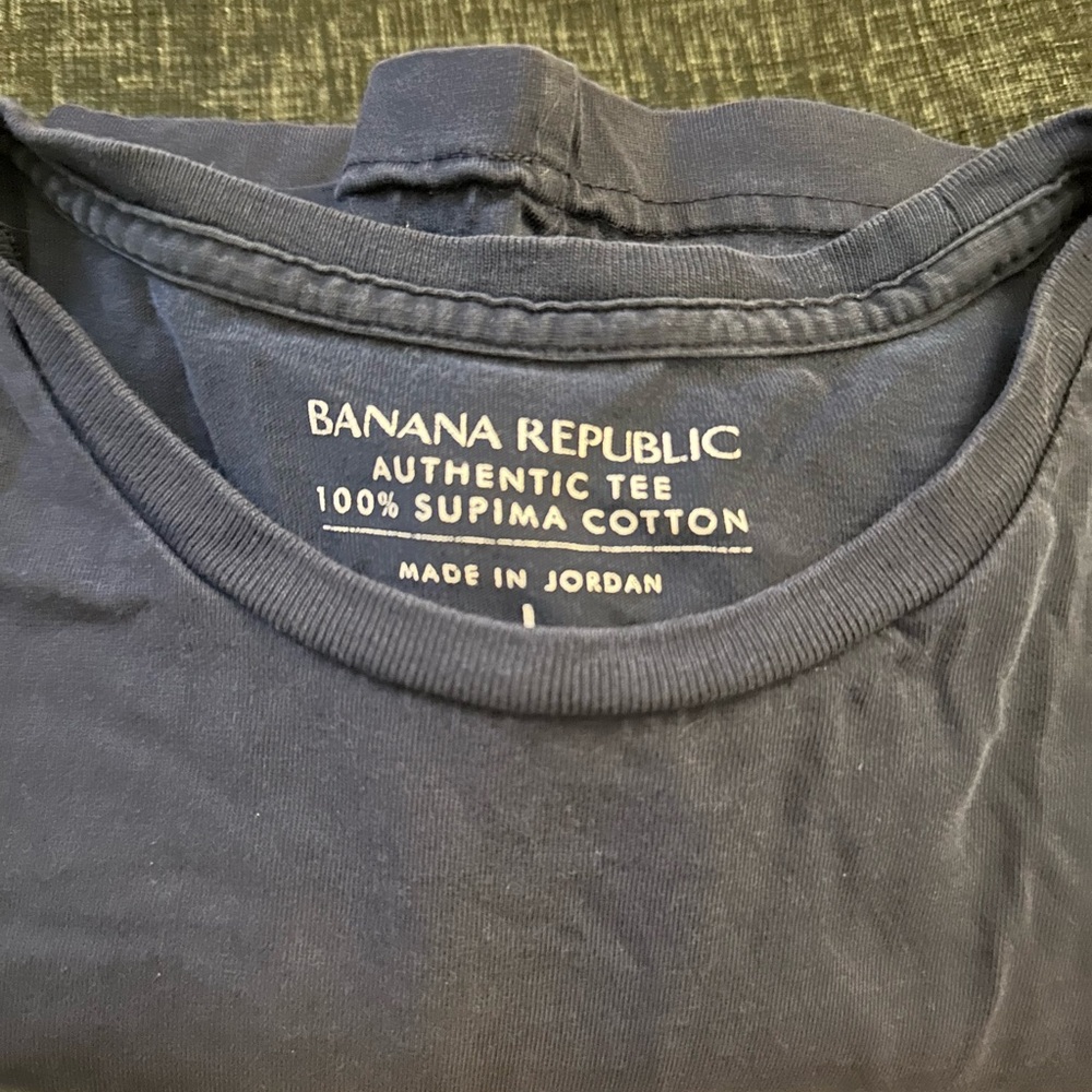 Banana Republic Blue Short Sleeve Tee